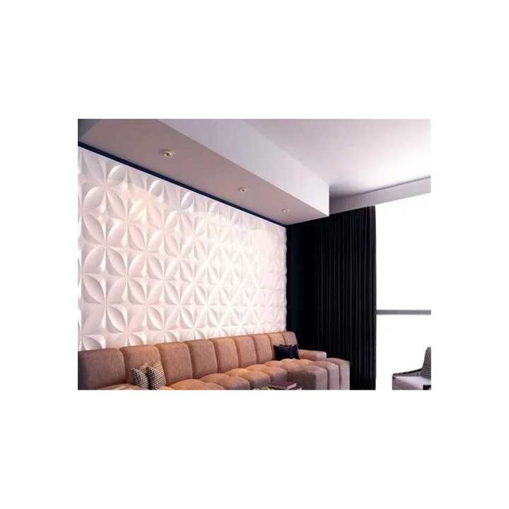 Panel decorativo 3D PVC D006