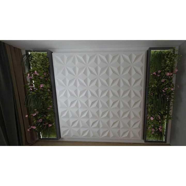 Panel decorativo 3D PVC D023