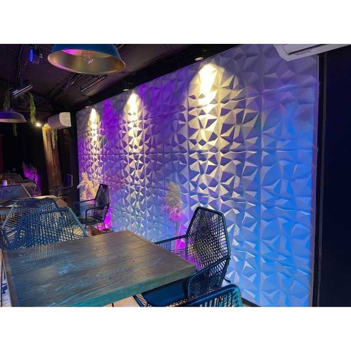 Panel decorativo 3D PVC D094 Cuarzo S050