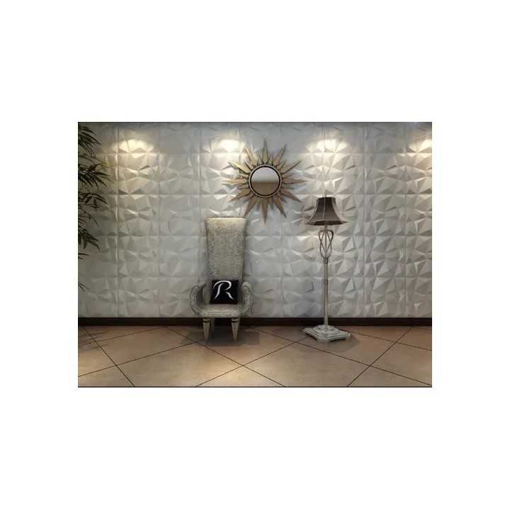 Panel decorativo 3D PVC D094 Cuarzo S050