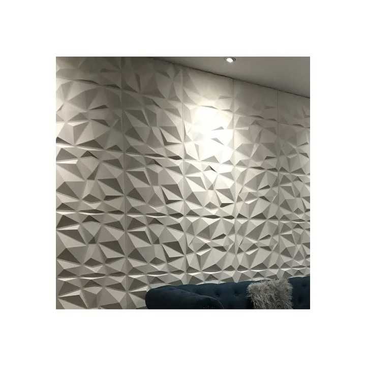 Panel decorativo 3D PVC D094 Cuarzo S050