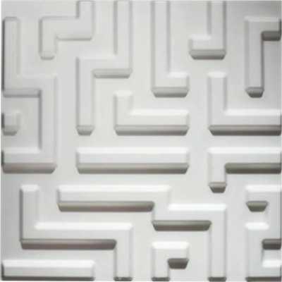 Panel decorativo 3D PVC D098 4 pzas 50x50 cm 1m2 - Decornamento