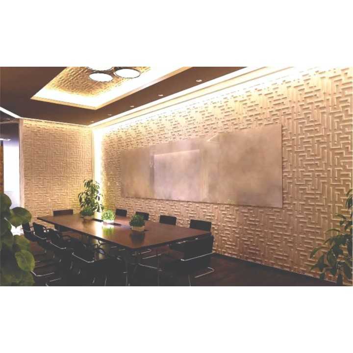 Panel decorativo 3D PVC D098 4 pzas 50x50 cm 1m2 - Decornamento