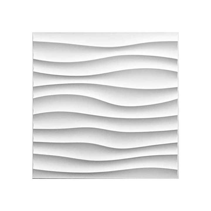 Panel decorativo 3D PVC D107
