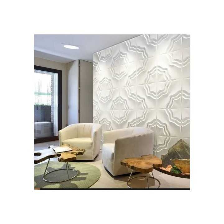 Panel decorativo 3D PVC D126