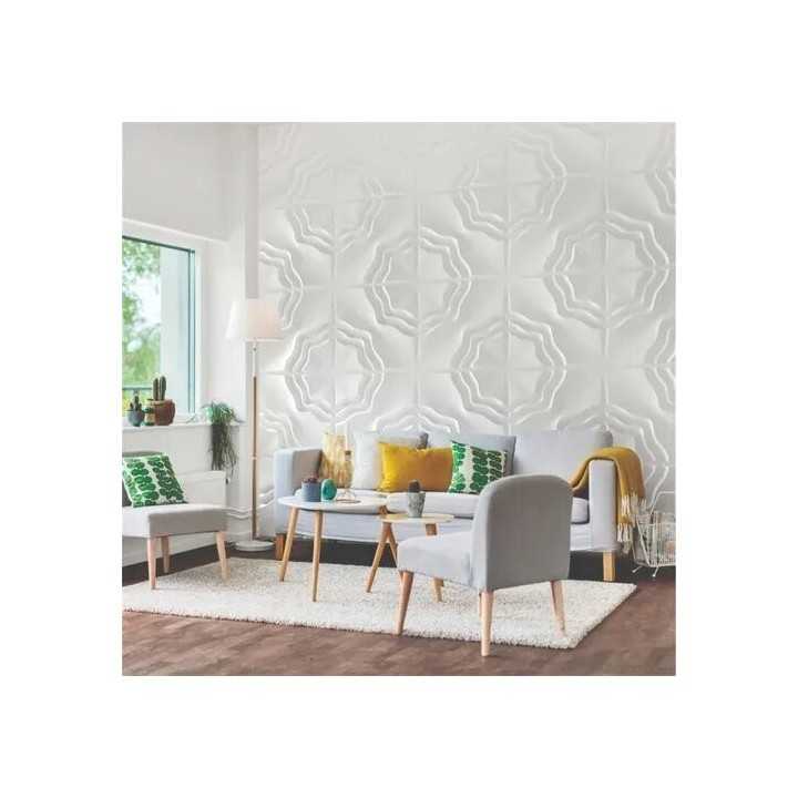 Panel decorativo 3D PVC D126
