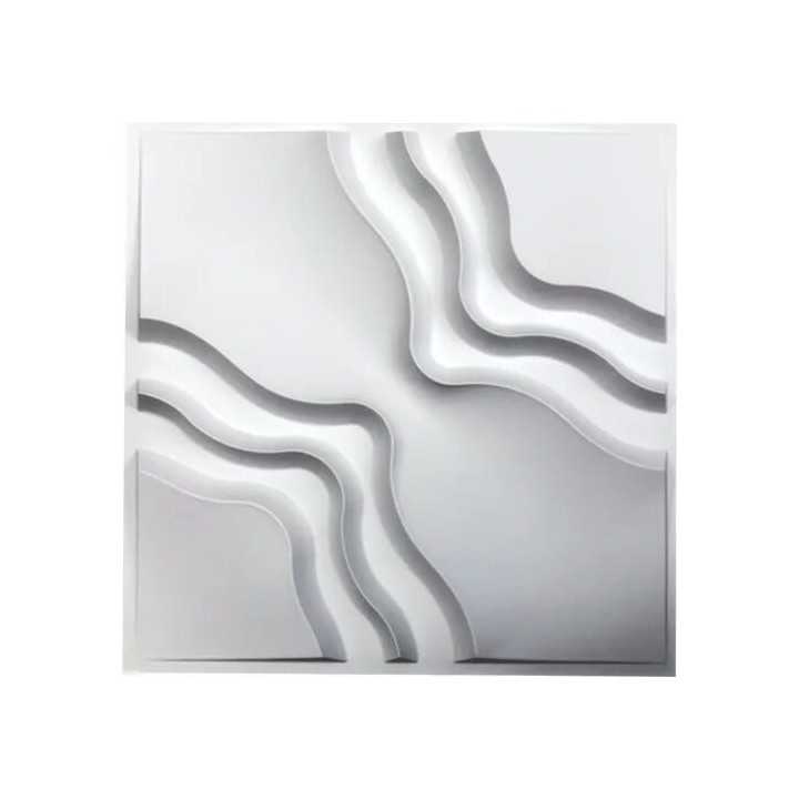 Panel decorativo 3D PVC D126