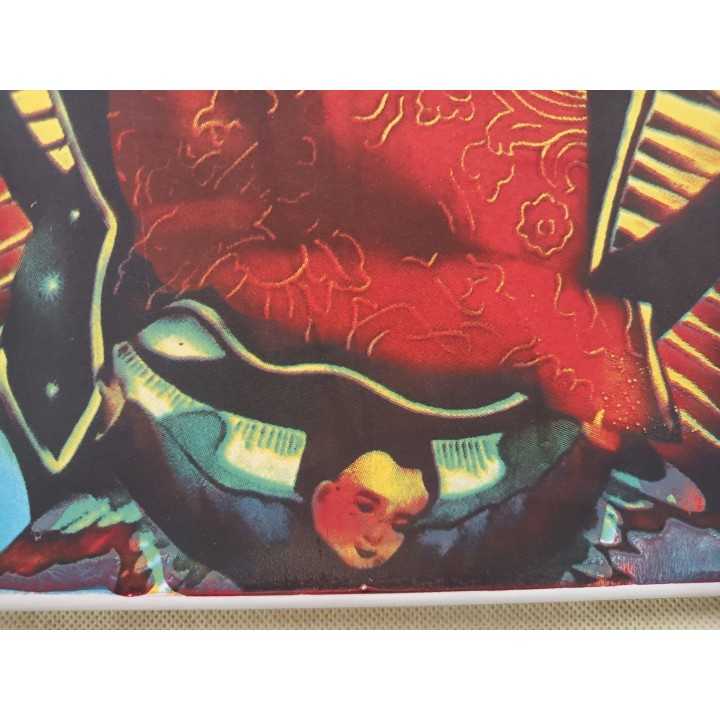 Virgen de Guadalupe Estrellitas Imagen en azulejo 31x45 cm - Miraflores