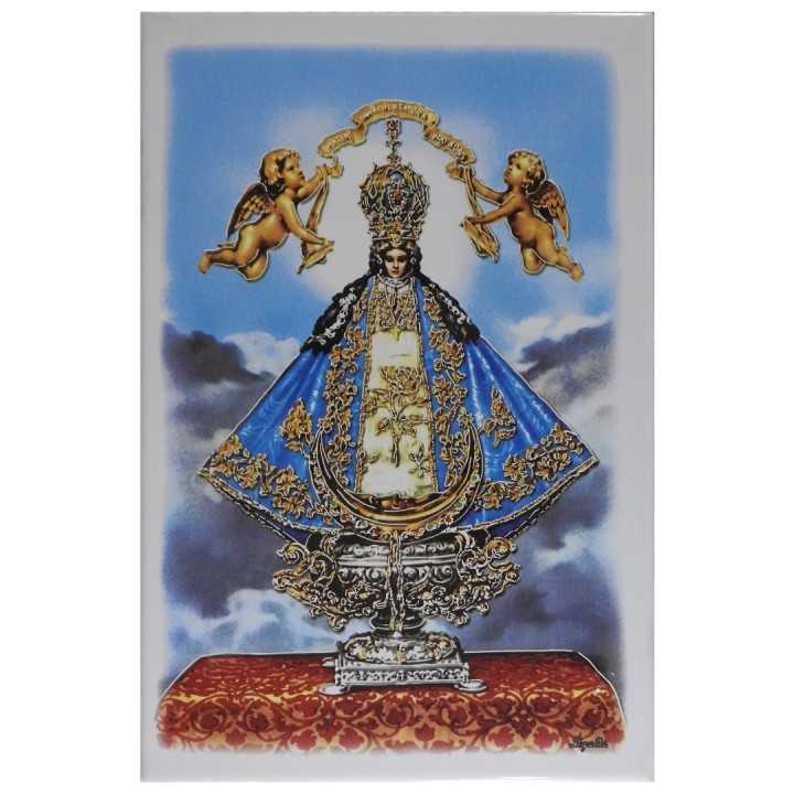 Virgen de San Juan de los Lagos en azulejo 20x30 cm - Sigalta